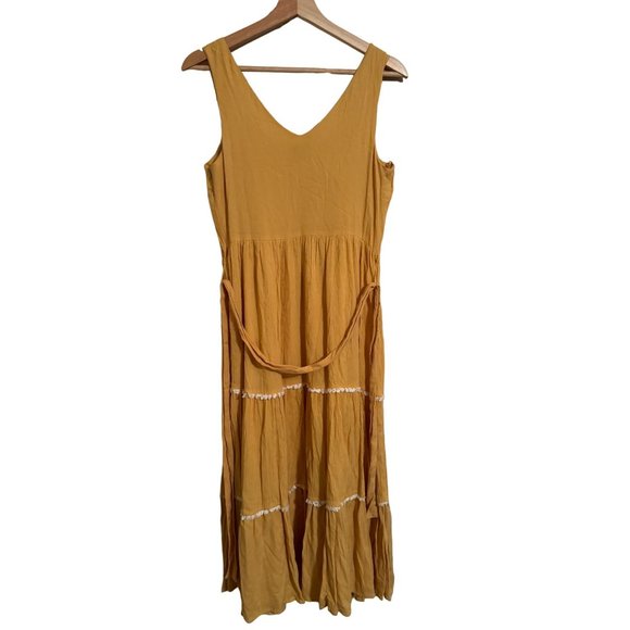 Joie Mommy & Me Women’s maxi Dress SIZE 2 YELLOW | L1‎ - Picture 3 of 3